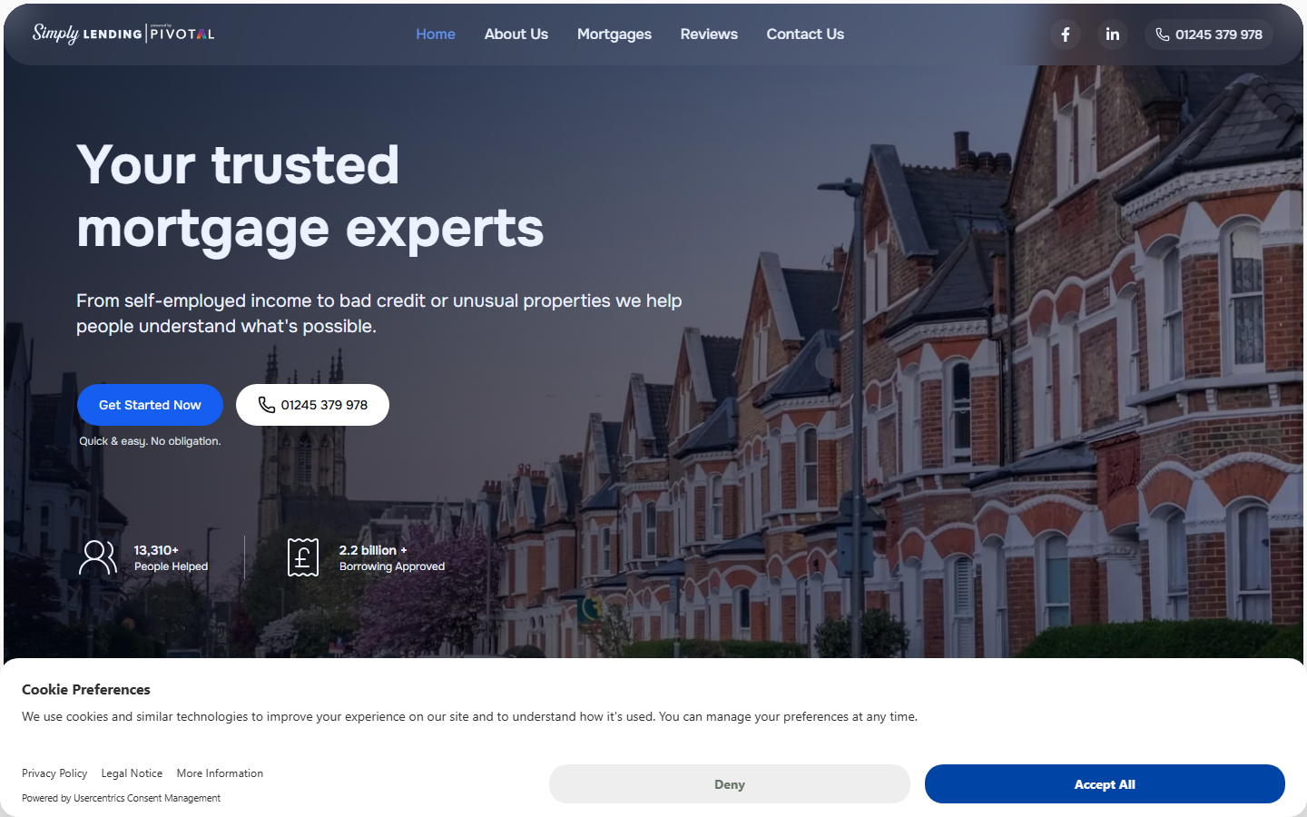 Simply Adverse homepage - national adverse credit mortgage specialist